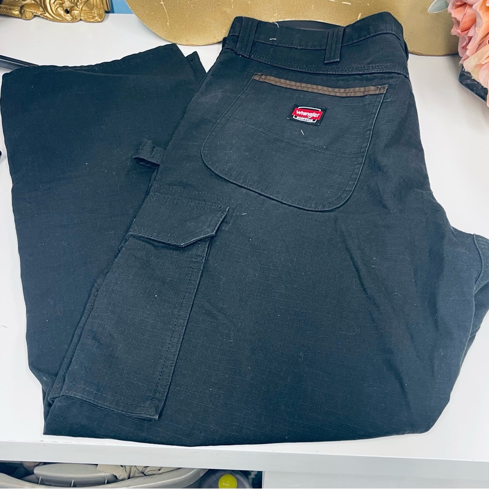 Blue wrangler pants size 36x32 men